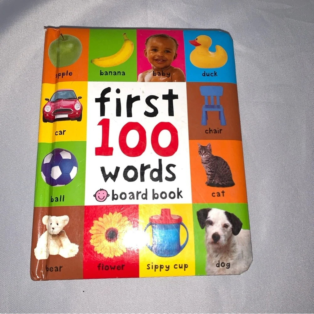 Toddler Kids Board Books Interactive Set Bundle of 7 Learning Love Fun